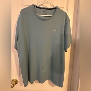 Nike Men's Blue Dri-FIT Shirt Size XXL
